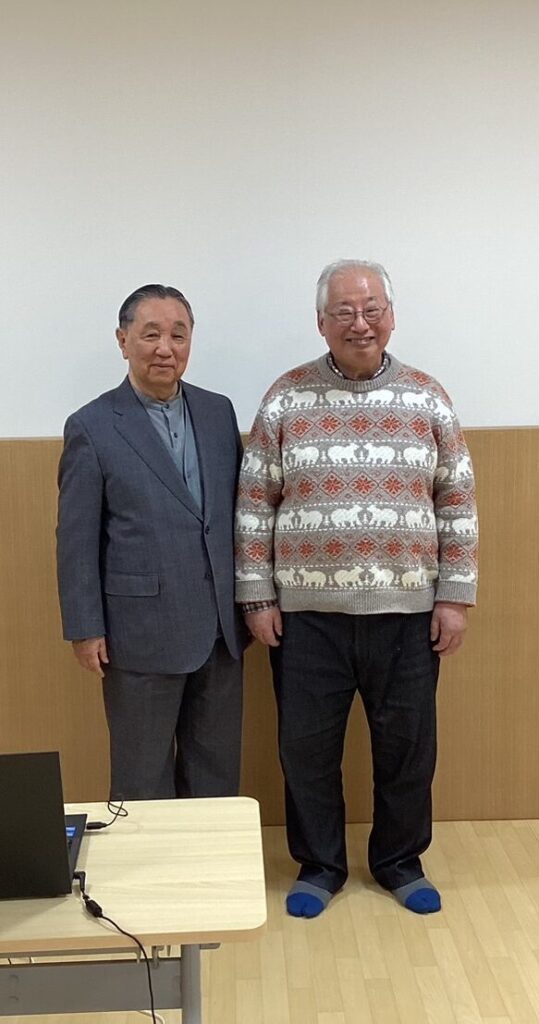 田川さんと理事長　2